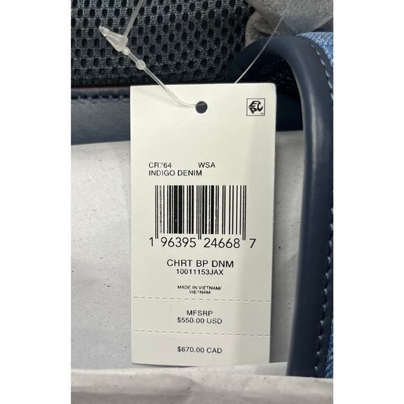 NWT Coach CR764 Charter Denim Large Backpack - Picture 8 of 9